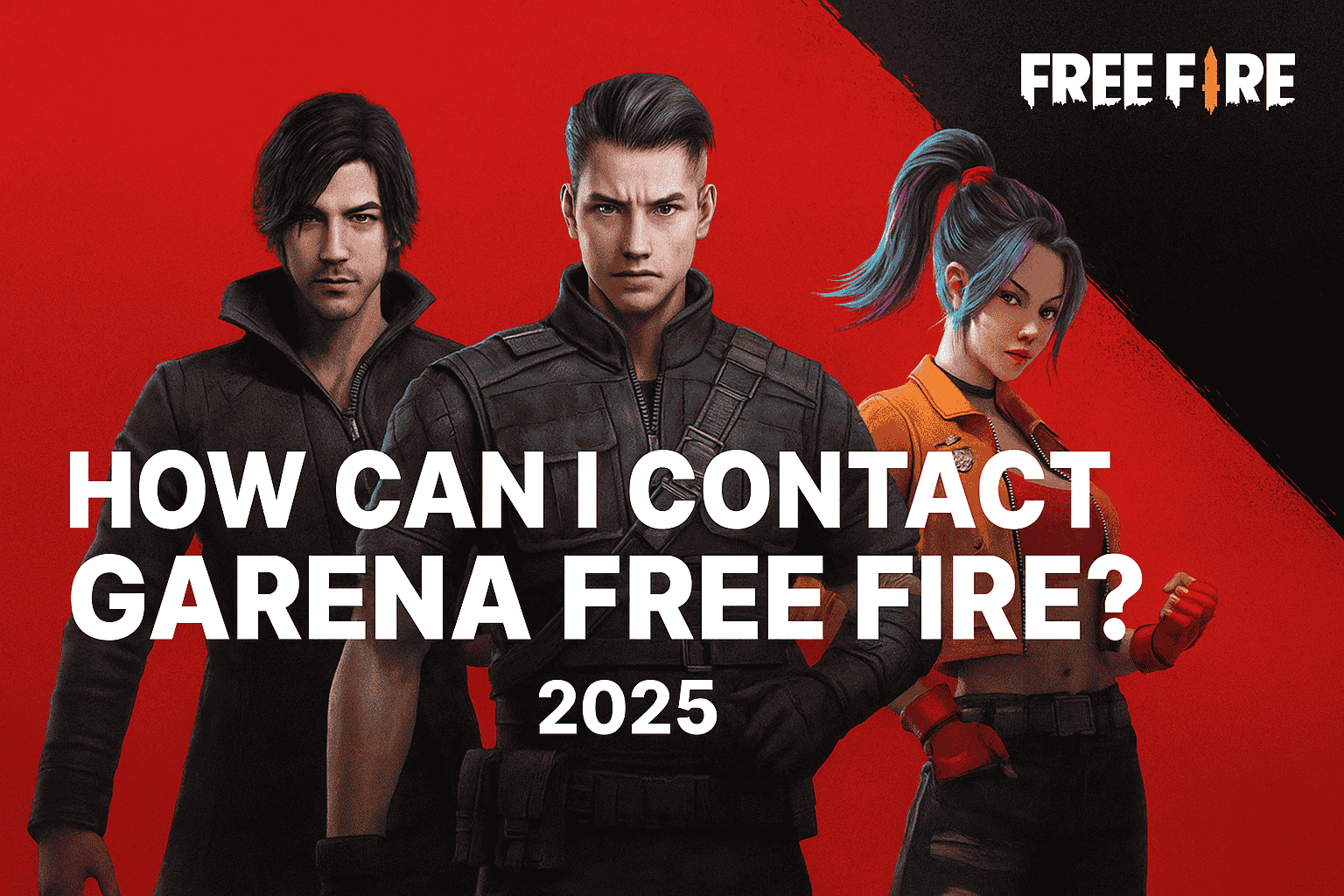 Guide on how to Contact Garena Free Fire 2025, including customer support steps, help center access, and official contact methods.