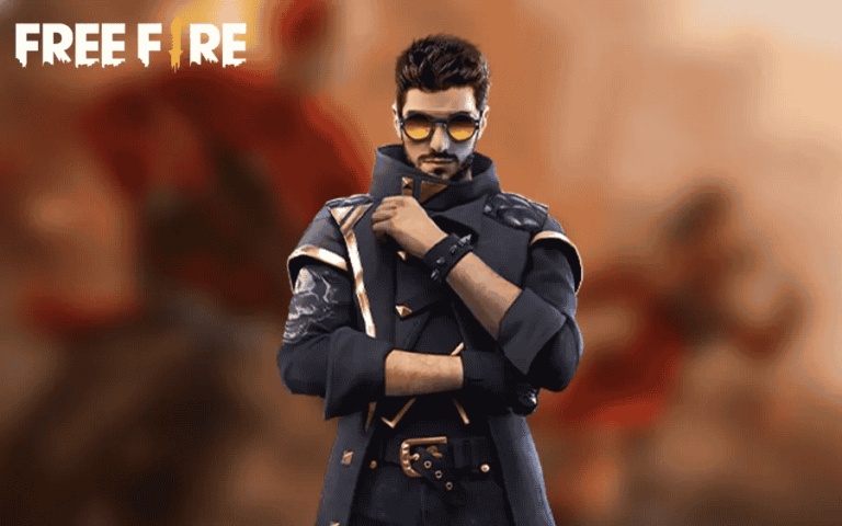 DJ Alok Free Fire character using Drop the Beat skill to heal teammates and boost movement speed during team battle